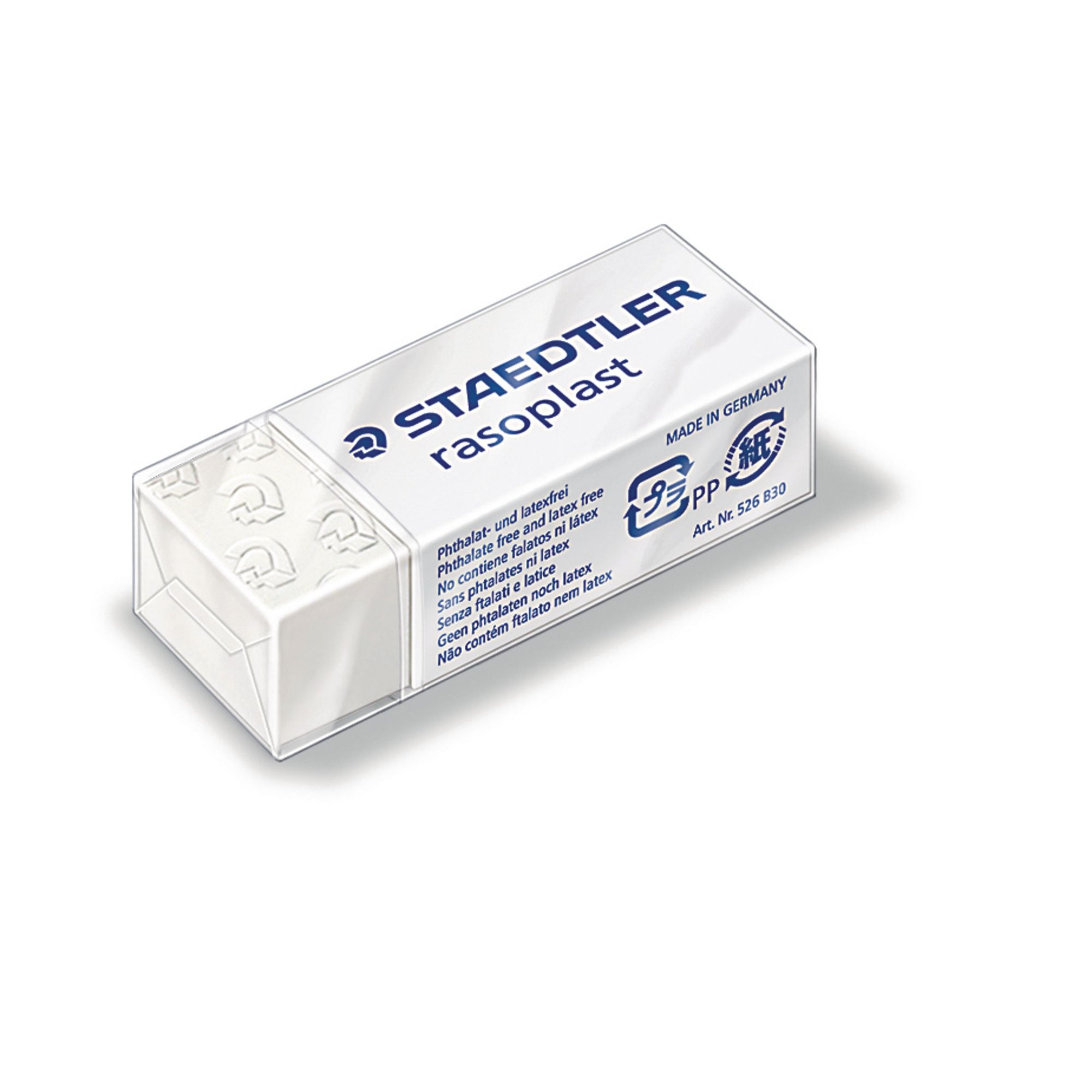Staedtler Rasoplast Eraser SmallWhite - Pack of 30